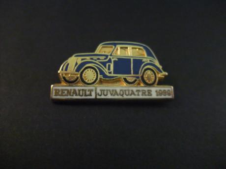 Renault Juvaquatre oldtimer 1939 kleine familie auto
